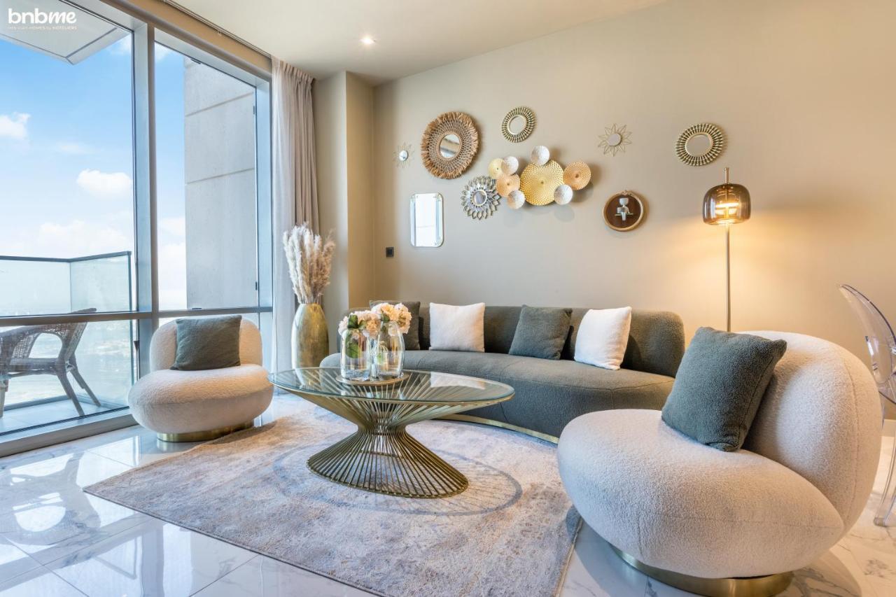 Bnbmehomes - Luxury 2B Apt - Al Habtoor - Amna Tower - 5044 Дубай Экстерьер фото