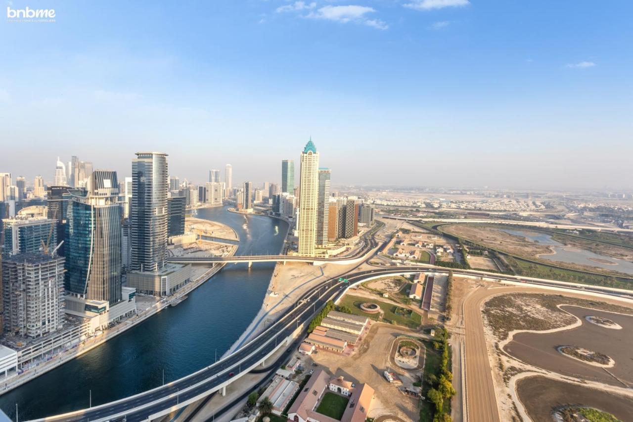 Bnbmehomes - Luxury 2B Apt - Al Habtoor - Amna Tower - 5044 Дубай Экстерьер фото